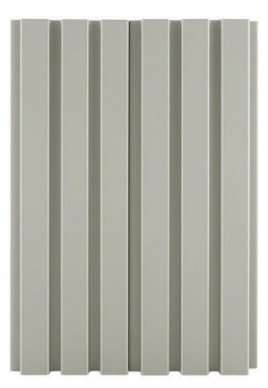 MDF 18 mm Louvers/Panels | 9 Ft x 4.7 inch | 212 Grey| Image 3